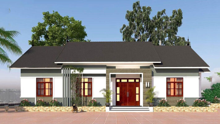 Nhà cấp 4 ba gian